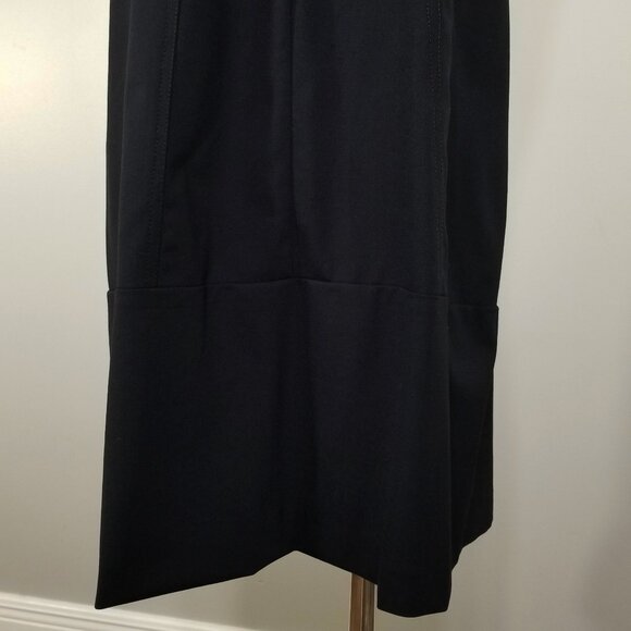 LaVia 18 Black Shift Dress Sleeveless Sheath Structured Career Corpcore EU 50 - Picture 6 of 12